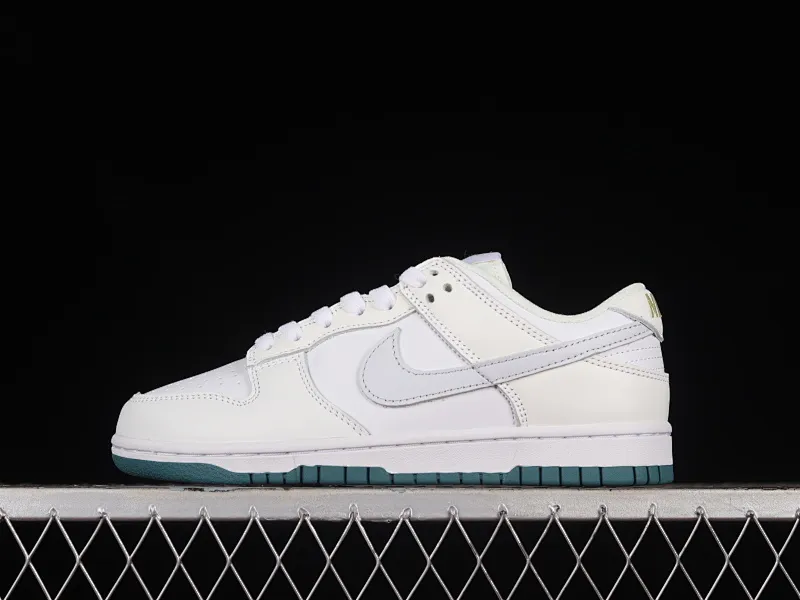 All categories Nk SB Dunk series Nk SB Dunk Low low-top sneakers Nk SB Dunk Low white green SB low-top sports and leisure sneakers FD9911-101
